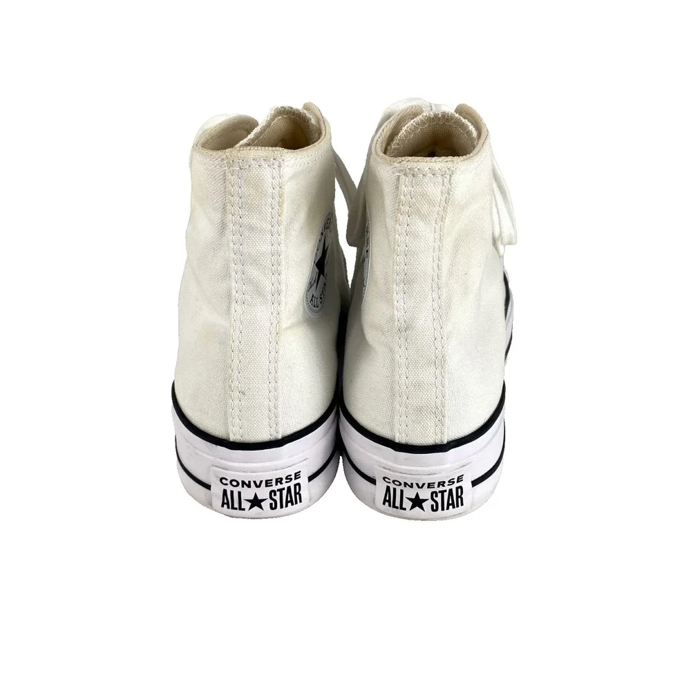 Converse Chuck Taylor All Star Egret Hi Top Womens 8 Cream 1